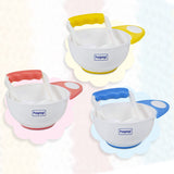 Hopop Baby Food Mash & Serve Feeding Bowl Set 15 x 11 x 7.5 cm Yellow
