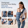 R for Rabbit Solo Wrap Comfy 5-in-1 Baby Carrier 4–36M Up to 20kg – Denim Blue