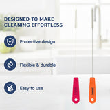 Hopop Straw Cleaning Brush Pack of 2 – Green Blue