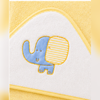 Babiano Soft & Absorbent Elephant Baby Hooded Towel – Yellow