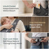 R for Rabbit Solo Wrap Comfy 5-in-1 Baby Carrier 4–36M Up to 20kg – Charcoal Grey