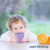 Hopop Soft Silicone Training Cup Purple 4M+ 150ML