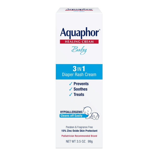 Aquaphor Baby 3 in 1 Diaper Rash Cream 99g