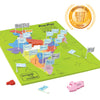 Mapology India With Flags and Flash Card
