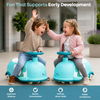 R for Rabbit Iya Iya Poppy 3-in-1 Kids Swing Car 2Y+ Lake Blue