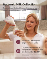 Momcozy - V1 Pro Wearable Breast Pump Red