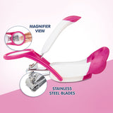 Hopop Nail Clipper with Magnifying Zoom Lens Newborn & Toddler Pink