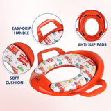 Hopop Soft Cushioned Baby Potty Seat with Easy Grip Handles - Animal
