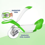 Hopop Nail Clipper with Magnifying Zoom Lens Newborn+ Green