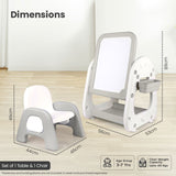 R for Rabbit Furniture Little Genius Picasso - White Grey