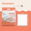 R For Rabbit HygoMat – Soft, Anti-Bacterial & Leak-Proof Disposable Hygiene Mat for Babies