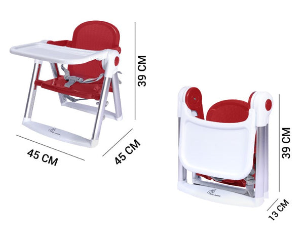 R For Rabbit Booster Chair Jelly Bean Booster Chair Red