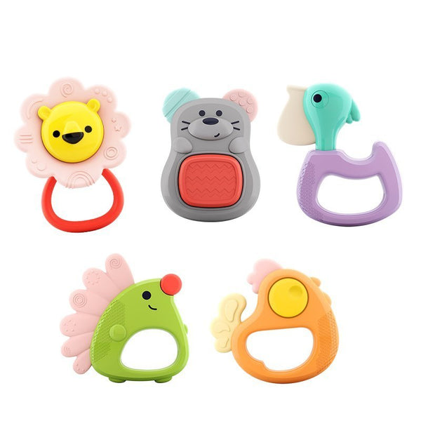 HOLA Animal Orchestra Baby Rattle Set 318B-B – Musical Sensory Toys