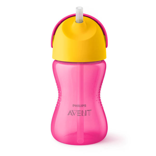 Philips Avent Bendy Straw Cup 300 ml – Pink | 12m+