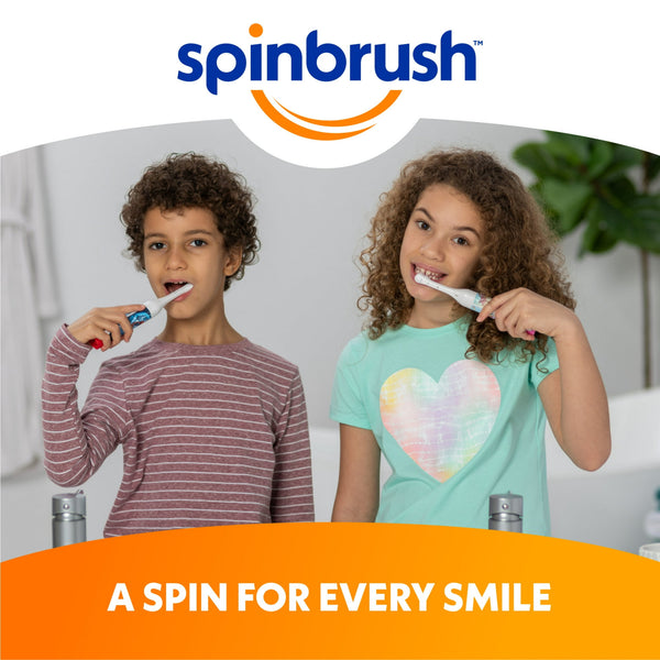 Spinbrush Battery Operated Super Man Toothbrush