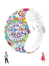 Spiky EVA38 Round Casual Analog Kids Watch 3–14Y – Polka Print