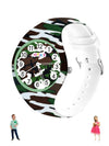 Spiky EVA38 Round Casual Analog Kids Watch 3–14Y – Camo