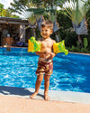 Intex Dinosaur Arm Bands 23 × 20 cm 3–6Y – Yellow & Green