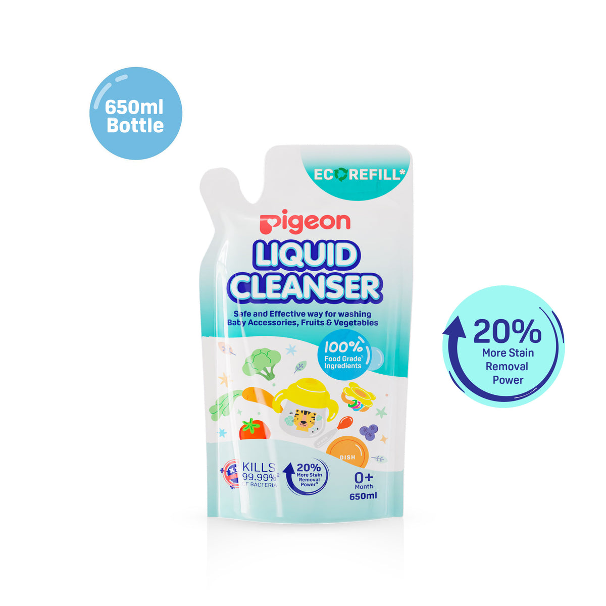 Pigeon Liquid Cleanser Refill 650ML