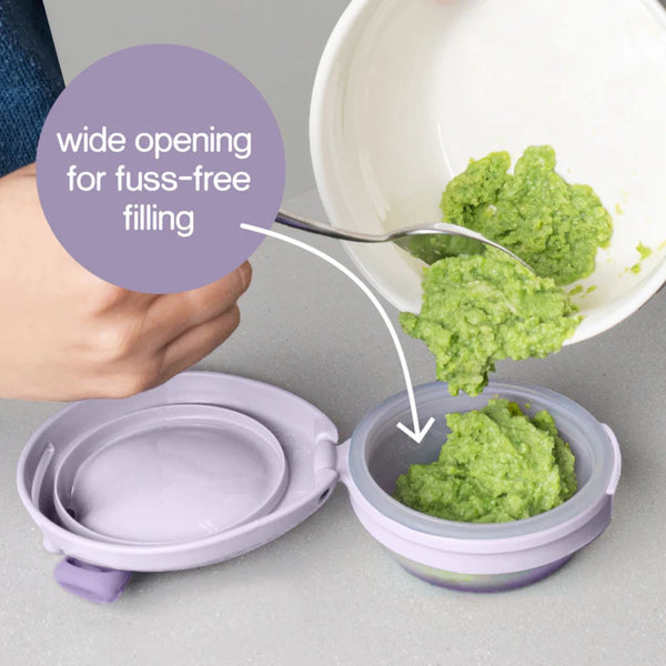 B Box Fill Plus Feed Silicone Feeding Pouch - Sage Green