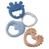 B Box Trio Teether - Lullaby Blue