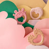 B Box Trio Teether - Blush Pink