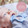 B Box Silicone Wrist Teether Fox - Lullaby Blue