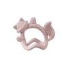 B Box Silicone Wrist Teether Fox - Blush Pink