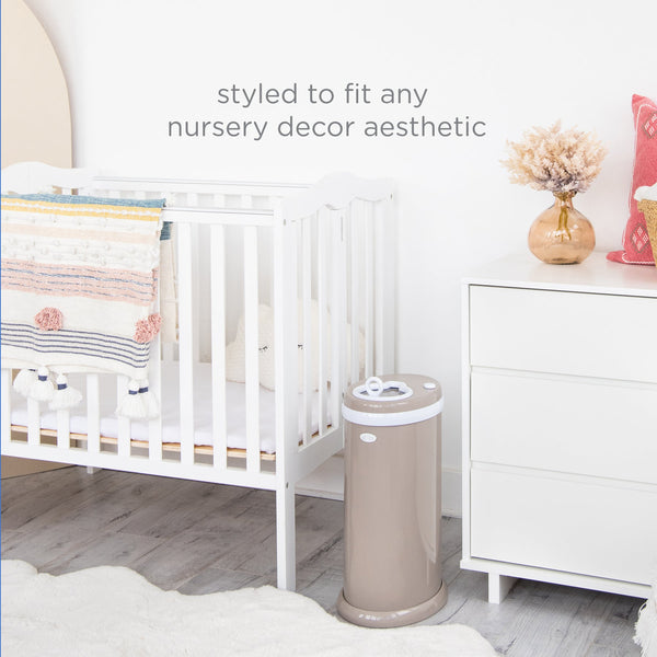 Ubbi Diaper Pail - Taupe