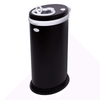 Ubbi Stainless Steel Diaper Pail with Child Safety Lock - Matte Black
