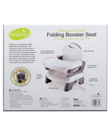 Mastela Folding Booster Seat with Tray 6M–4Y – Grey