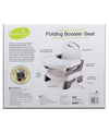 Mastela Folding Booster Seat with Tray 6M–4Y – Grey