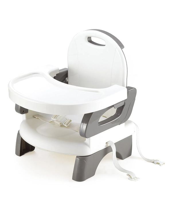 Mastela Folding Booster Seat with Tray 6M–4Y – Grey