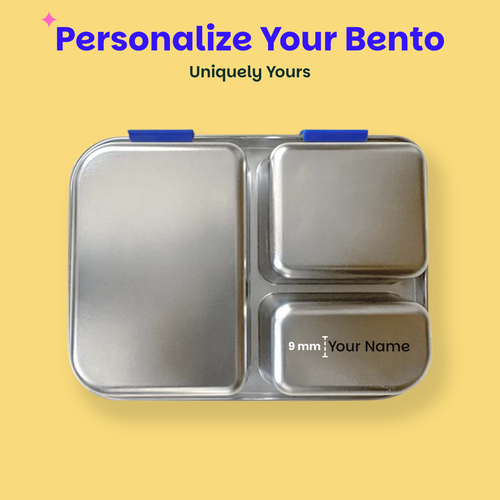 Basil Bento Neo 3-Compartment Lunchbox 1000 ml Super Swoosh