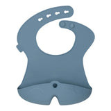 B Box Silicone Bib - Ocean Blue