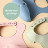 B Box Silicone Bib - Ocean Blue