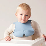 B Box Silicone Bib - Ocean Blue