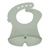 b.box Silicone Bib with Crumb Catcher – Sage Green