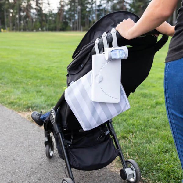Ubbi On The Go Bag Dispenser - Grey