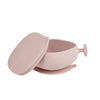 B Box Silicone Bowl Plus Lid With Suction Base - Blush Pink