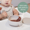 B Box Silicone Bowl Plus Lid With Suction Base - Blush Pink