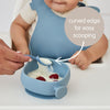 B Box Silicone Bowl Plus Lid With Suction Base - Blush Pink