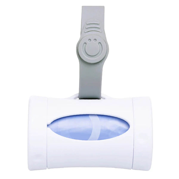 Ubbi On The Go Bag Dispenser - White