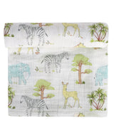 Abracadabra Cotton Muslin Swaddles Set of 3 – Savanna
