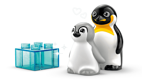 Lego DUPLO®Wild Animal Families: Penguins & Lions - 2+