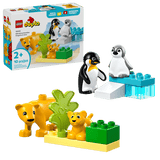 Lego DUPLO®Wild Animal Families: Penguins & Lions - 2+