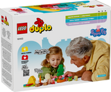 Lego DUPLO® Peppa Pig Camping Trip Building Playset with Canoe ToyBuilding Kit 10452