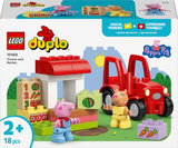 LEGO® DUPLO® Peppa Pig Tractor and Market Building Toy 10468 2+