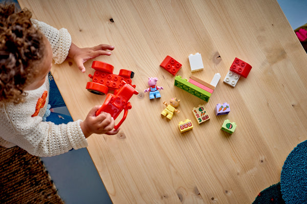 LEGO® DUPLO® Peppa Pig Tractor and Market Building Toy 10468 2+