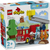 LEGO Duplo Town Fire Truck with Hose and Firefighter 10473